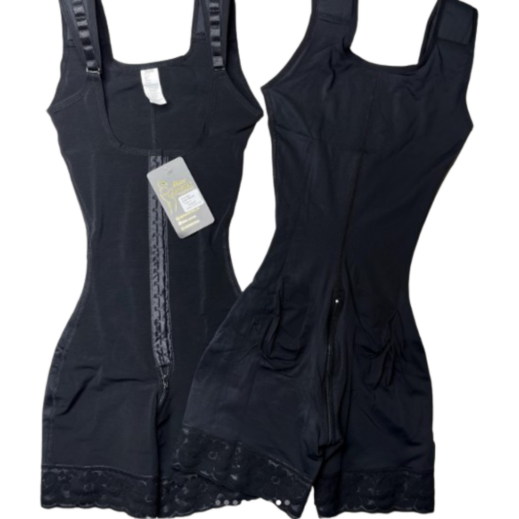 Faja Body Alta Compresión Negro